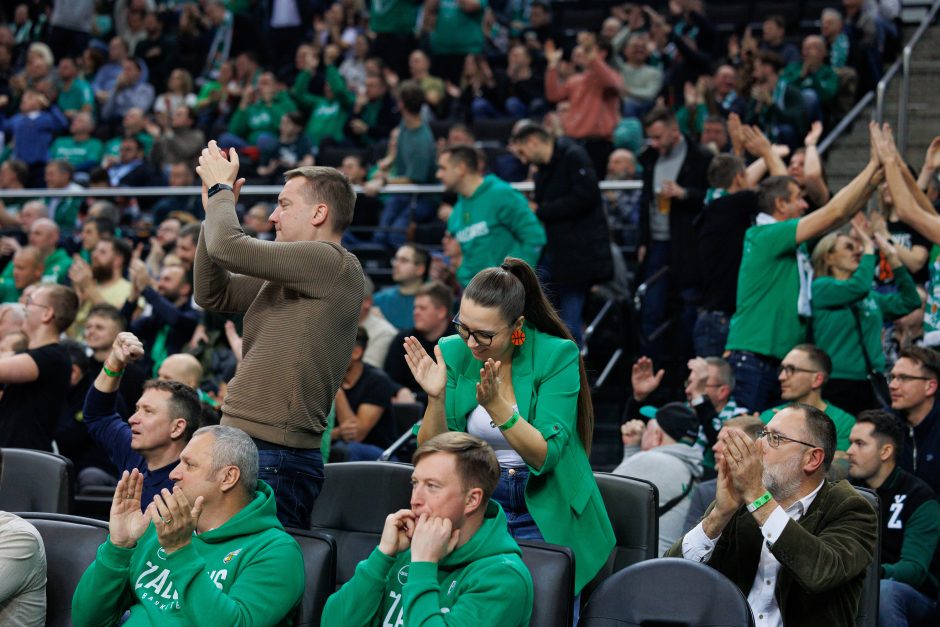 „Žalgiris“ namuose nesustabdė „Partizan“ puolimo 