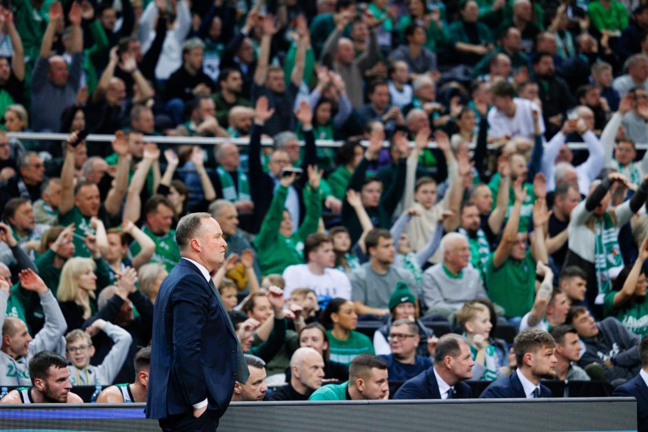 „Žalgiris“ namuose nesustabdė „Partizan“ puolimo 