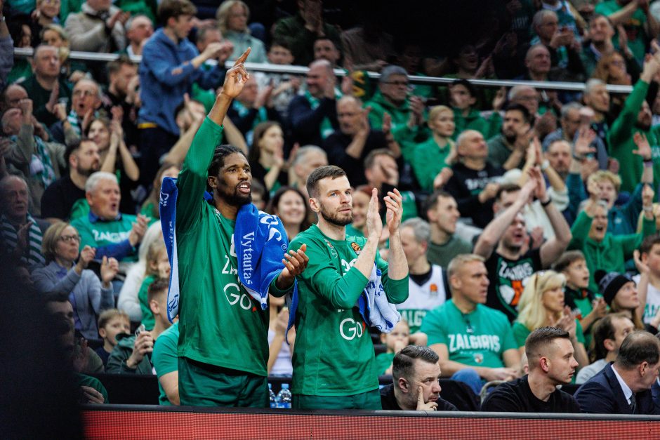 „Žalgiris“ grįžo į pergalių kelią: antrą kartą patiesė 