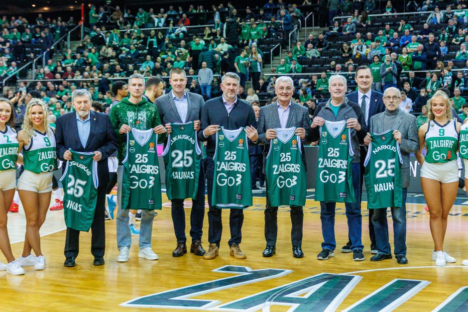 „Žalgiris“ grįžo į pergalių kelią: antrą kartą patiesė 