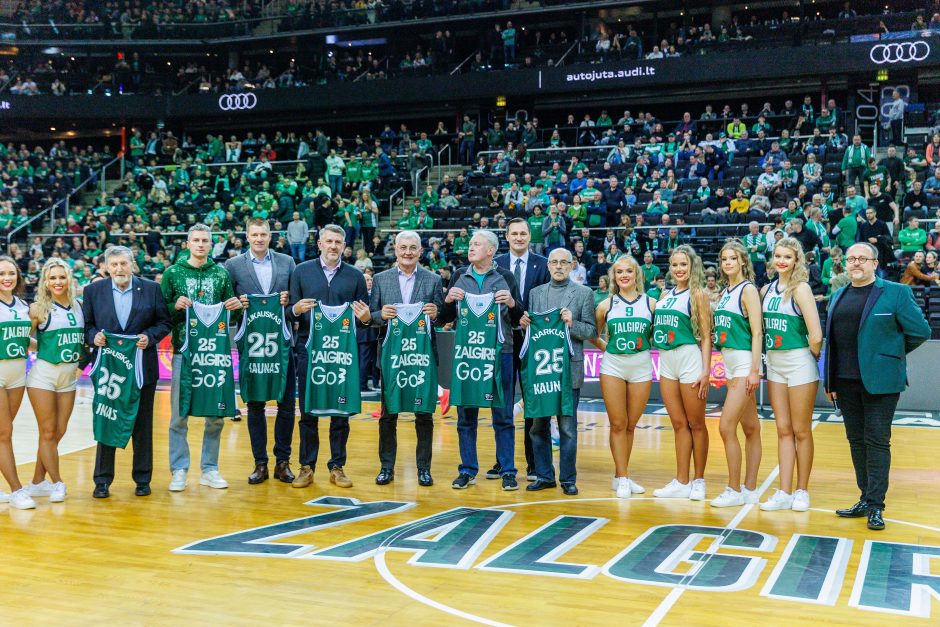 „Žalgiris“ grįžo į pergalių kelią: antrą kartą patiesė 