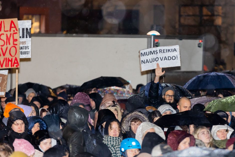 „Dešimt tylos minučių“ organizatoriai ketina rengti naują mitingą: neišgirdot pirmosios žinutės