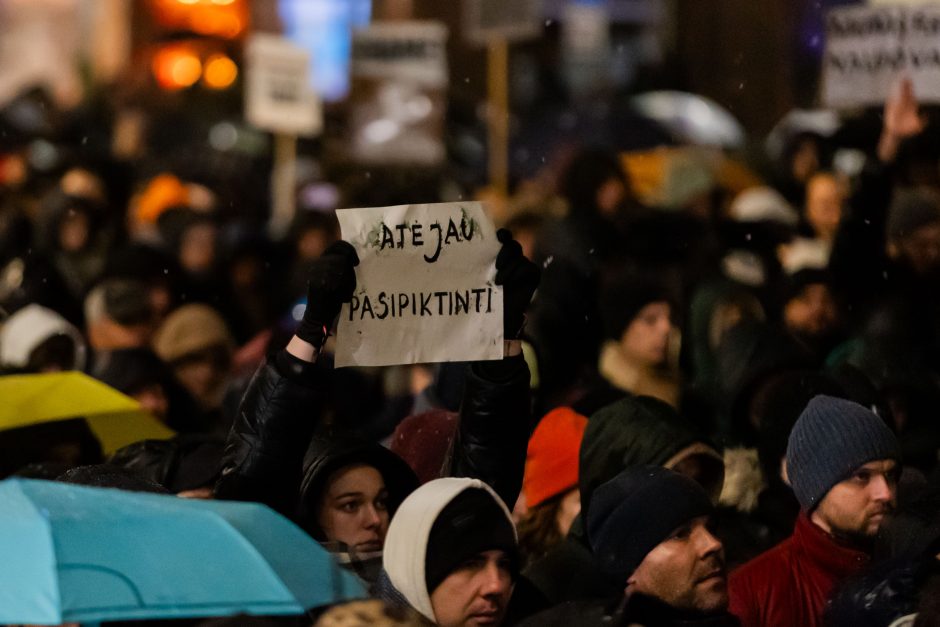 „Dešimt tylos minučių“ organizatoriai ketina rengti naują mitingą: neišgirdot pirmosios žinutės