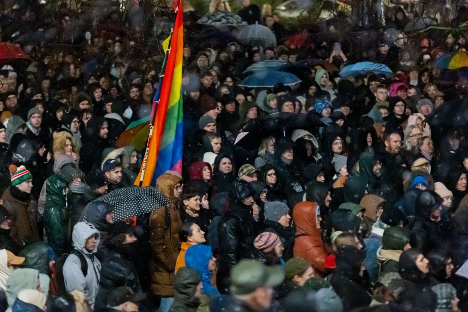 „Dešimt tylos minučių“ organizatoriai ketina rengti naują mitingą: neišgirdot pirmosios žinutės