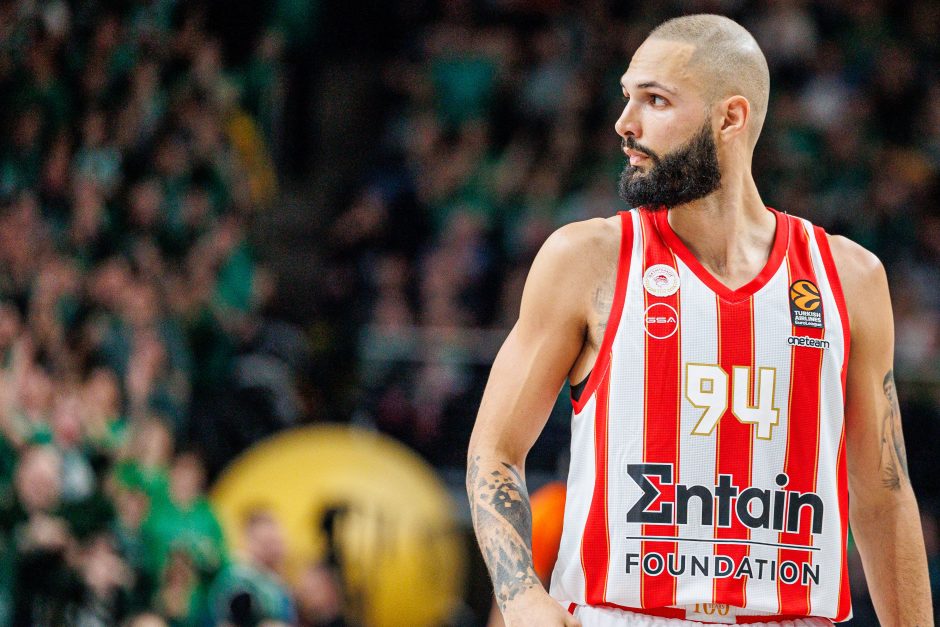 Eurolyga: Kauno „Žalgiris“ – Pirėjo „Olympiacos“ 85:92