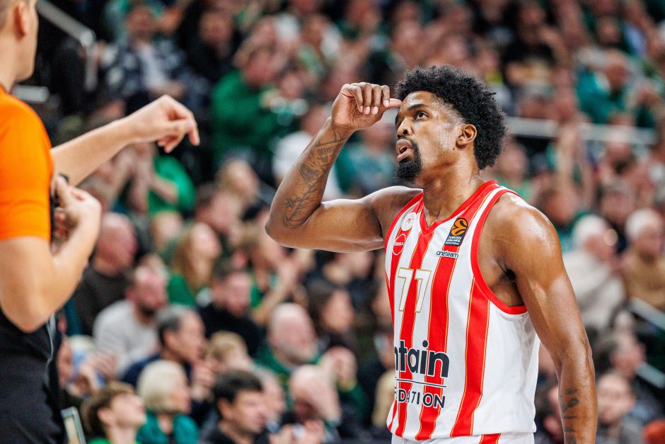 Eurolyga: Kauno „Žalgiris“ – Pirėjo „Olympiacos“ 85:92