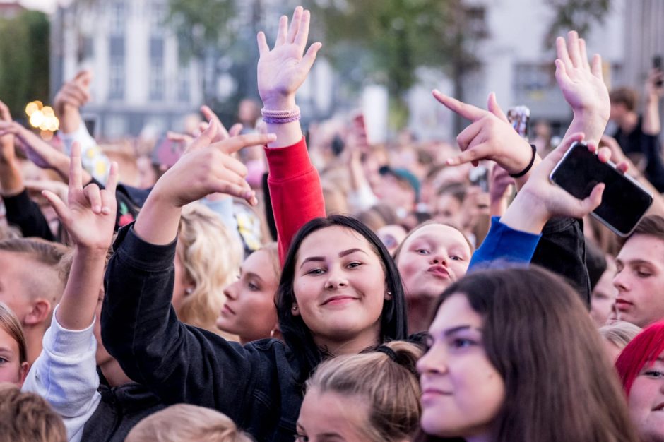 Rugsėjo 1-ąją Kauno universitetai šventė kartu: mieste – nemokamas koncertas ir šviesų šou