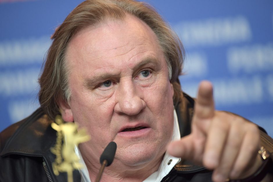 Prancūzų prokurorai nutraukė bylą prieš G. Depardieu dėl išžaginimo