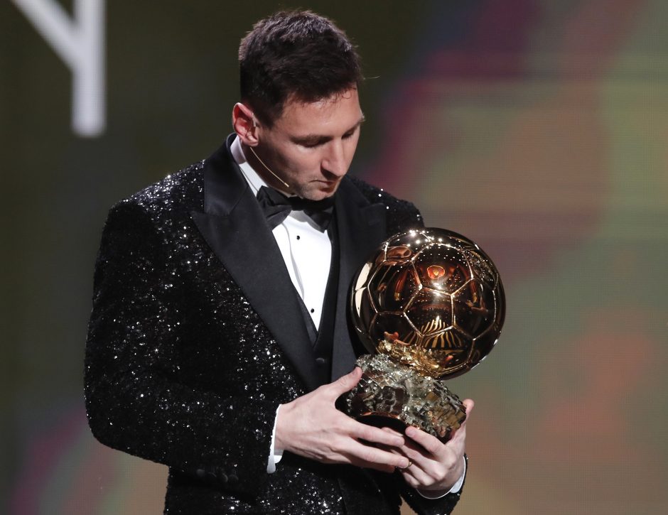 L. Messi 7-ąjį kartą iškovojo „Auksinį kamuolį“