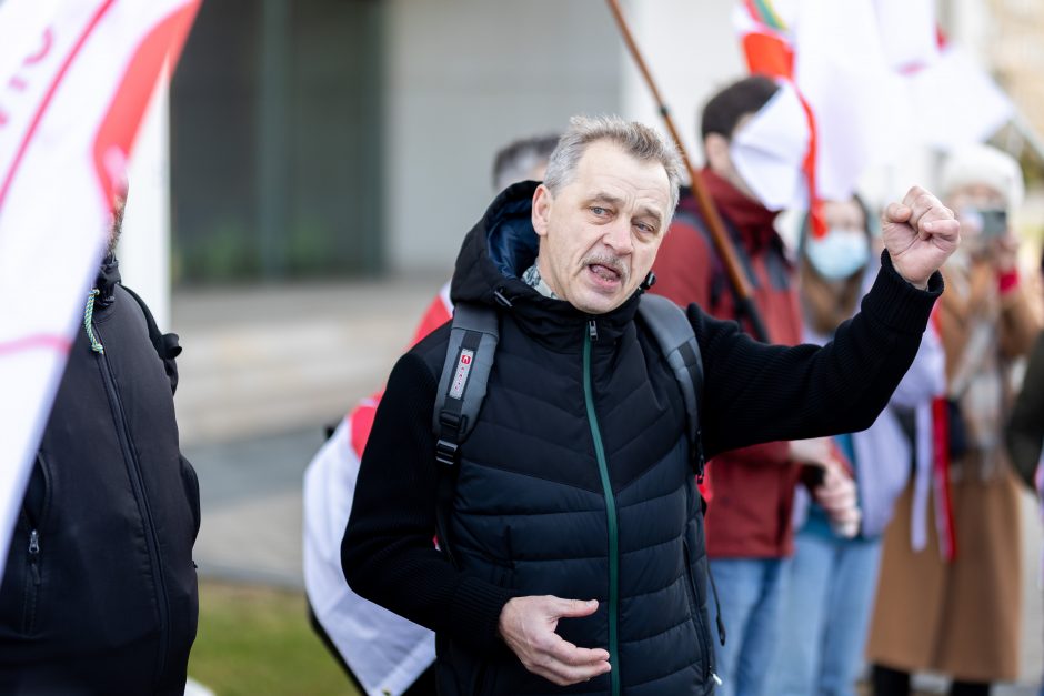 Baltarusijos opozicija Vilniuje minėjo Laisvės dieną 