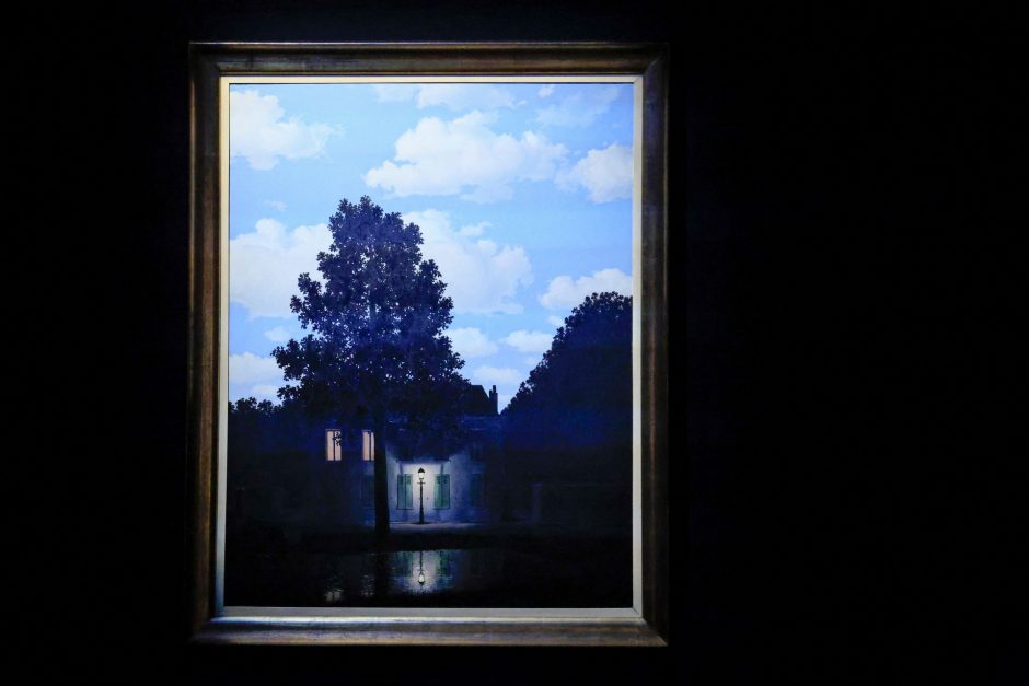 R. Magritte paveikslas aukcione parduotas už rekordinę 121 mln. dolerių sumą