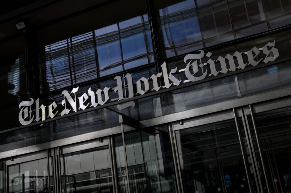 Iš Rusijos traukiasi „The New York Times“ redakcija