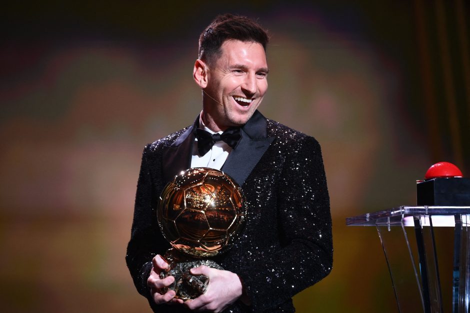 L. Messi 7-ąjį kartą iškovojo „Auksinį kamuolį“