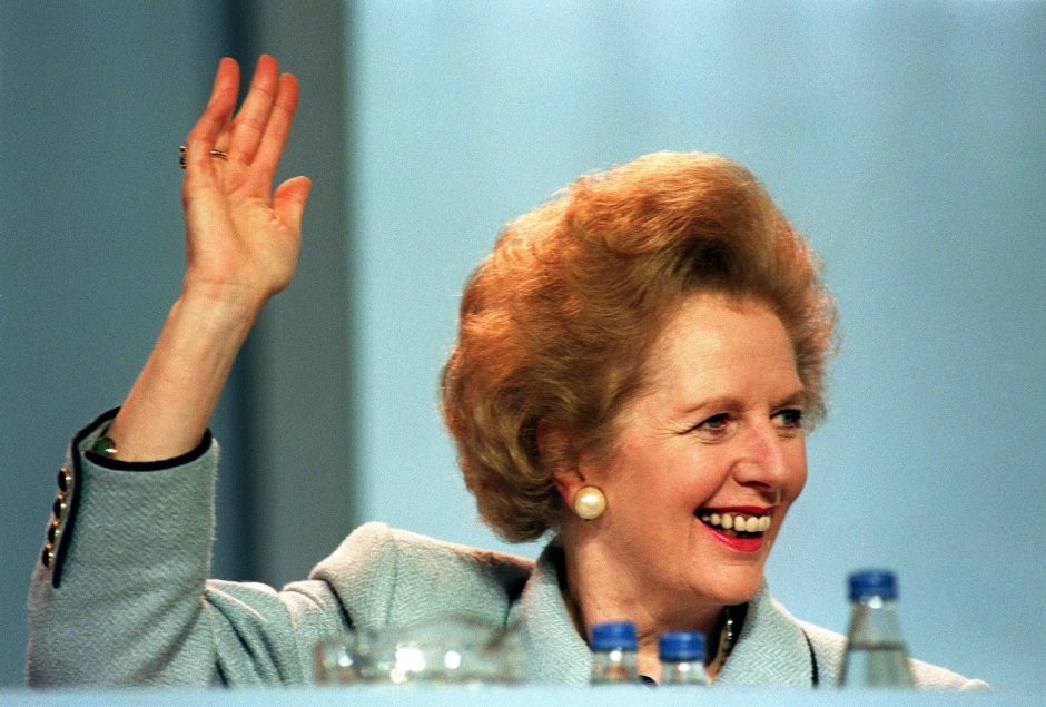 M. Thatcher lūpų atspaudas sukėlė didžiulį susidomėjimą internetiniame aukcione