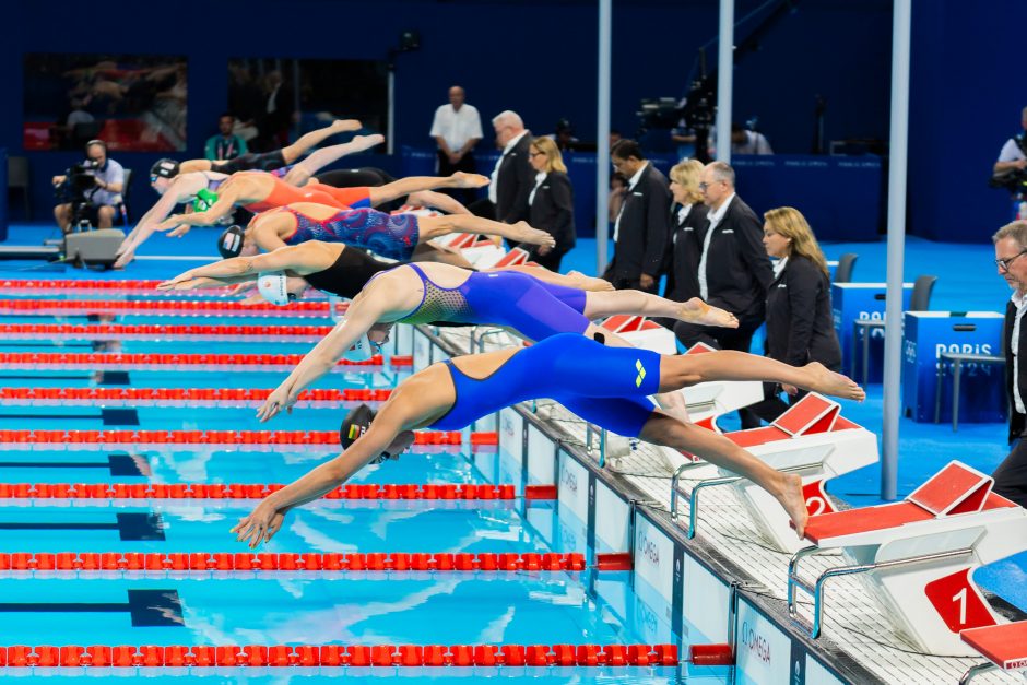 K. Teterevkova olimpinėse žaidynėse – penkta