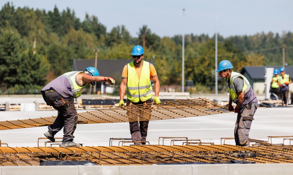 Vilniaus rajone iš statybvietės pavogtas grunto tankintuvas