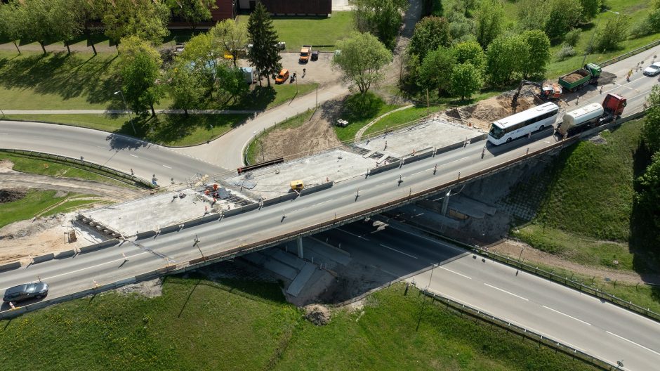 Nuo pirmadienio remontui uždaromas Marvelės viadukas