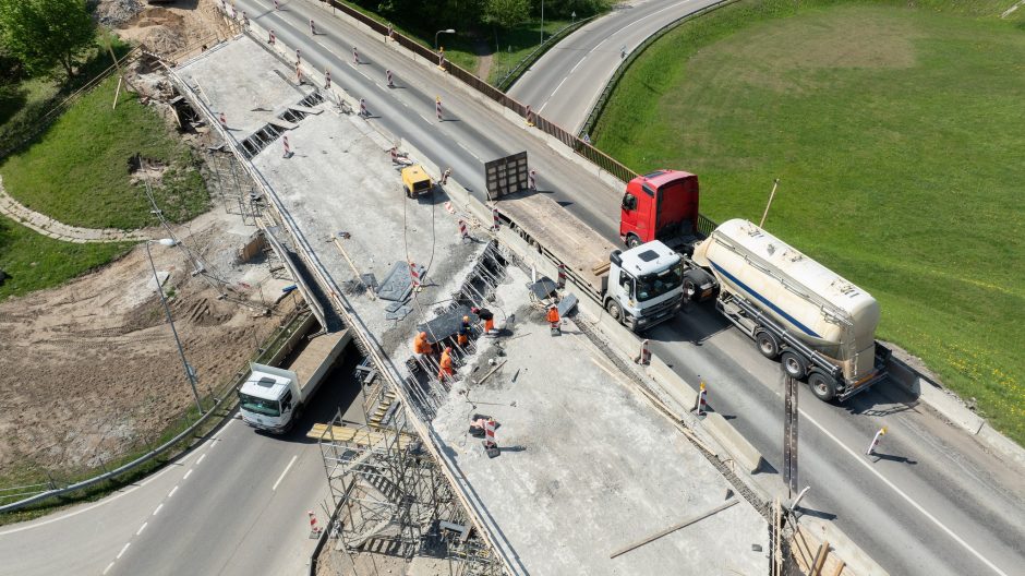 Nuo pirmadienio remontui uždaromas Marvelės viadukas