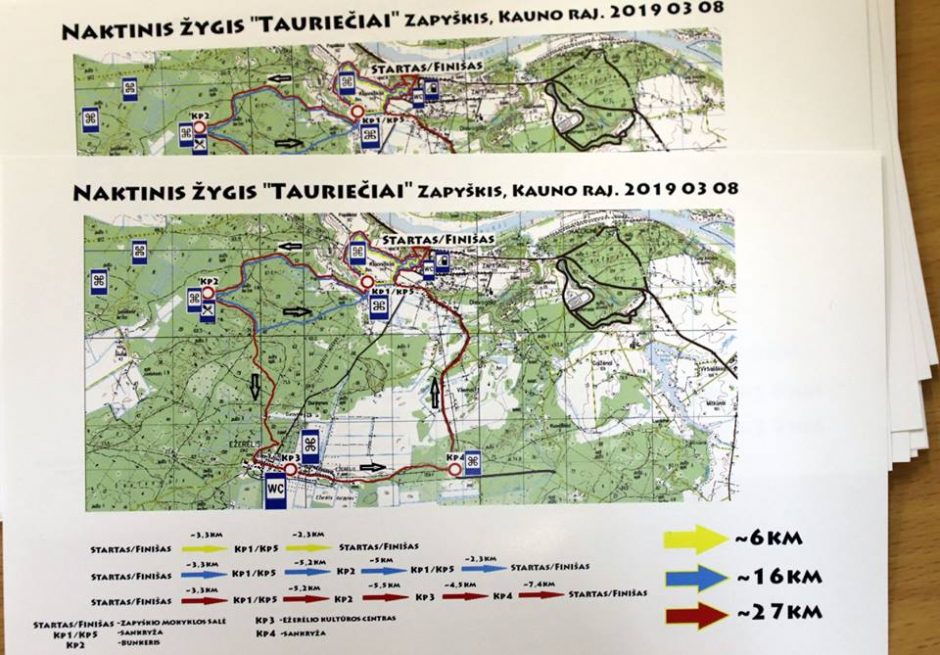 Į nakties tamsą partizanų takais traukė šimtai žygeivių