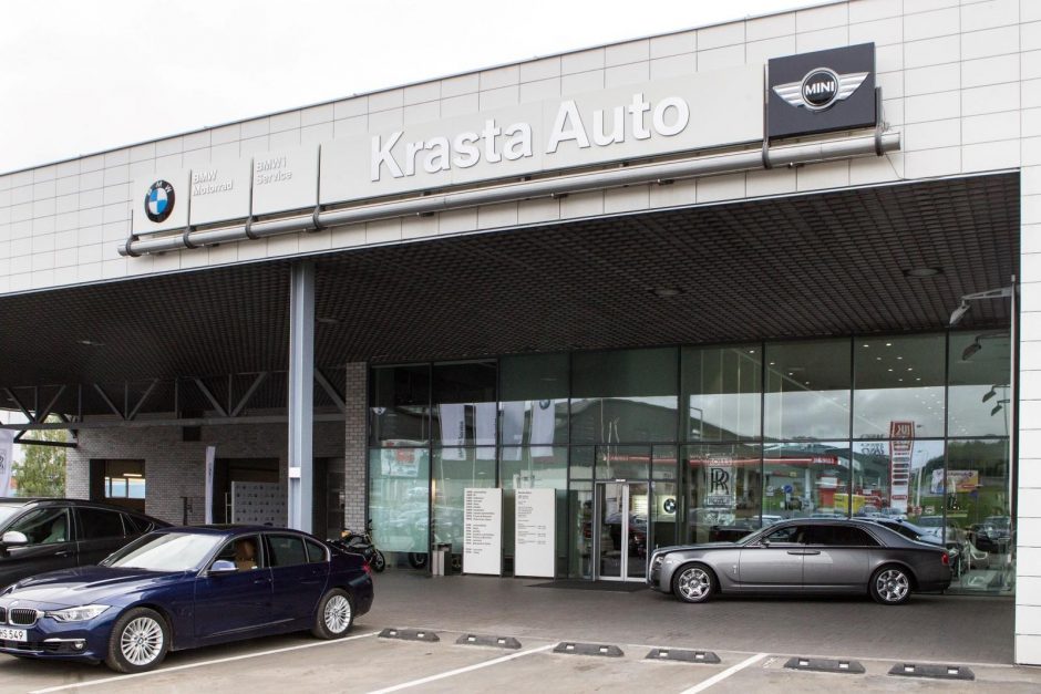 „Krasta auto“ atidarė pirmąjį Baltijos šalyse „Rolls-Royce“ servisą