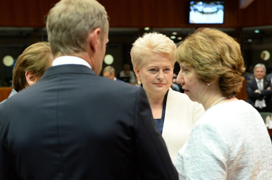 D. Grybauskaitė – už ginklų embargą Rusijai