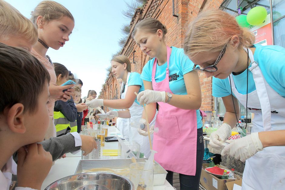 Mokslo festivalyje – rekordinis lankytojų skaičius