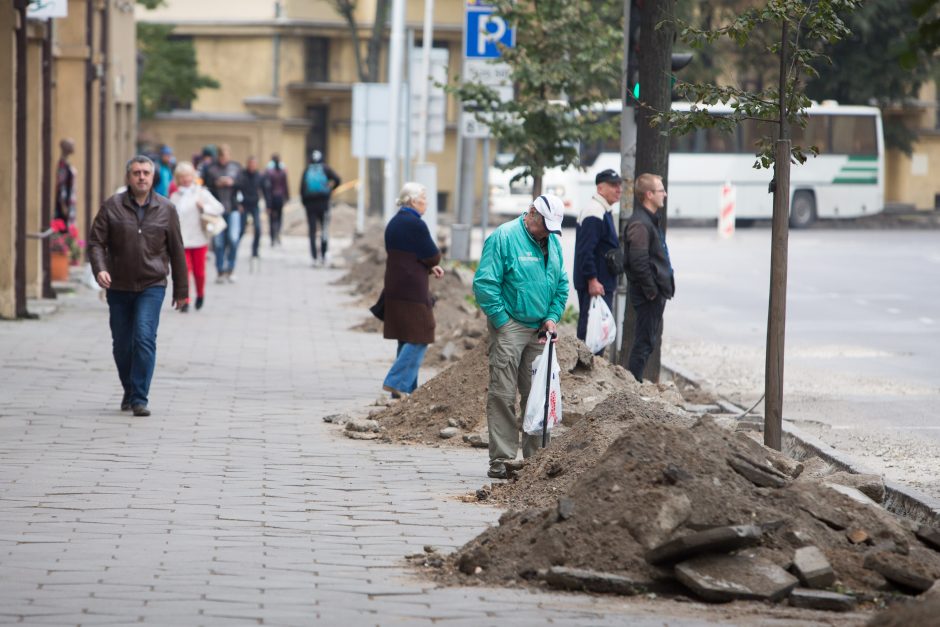 Vytauto prospekto remontas patinka ne visiems