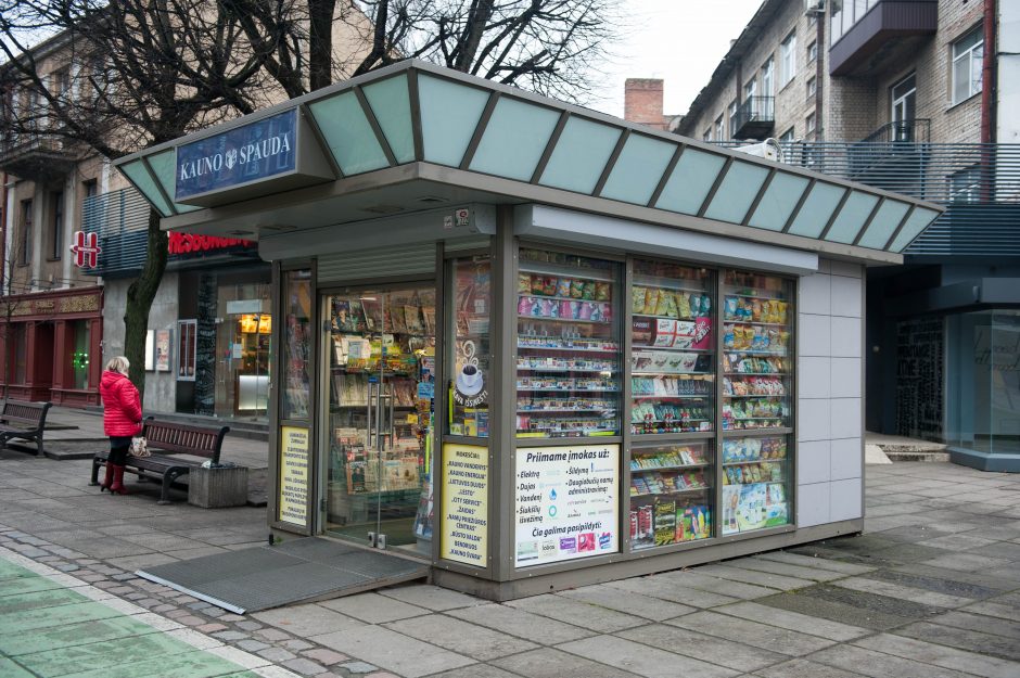 Naujas planas dėl kioskų baugina verslininkus