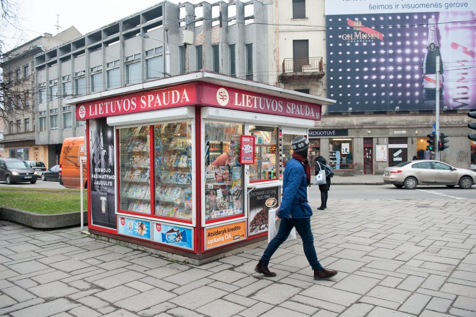 Naujas planas dėl kioskų baugina verslininkus