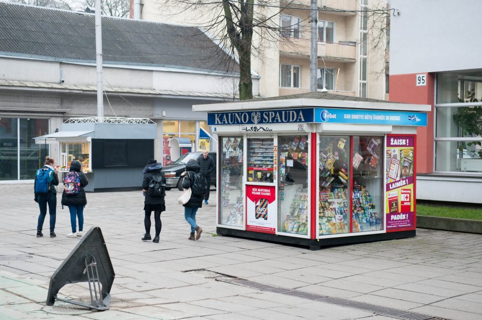 Naujas planas dėl kioskų baugina verslininkus