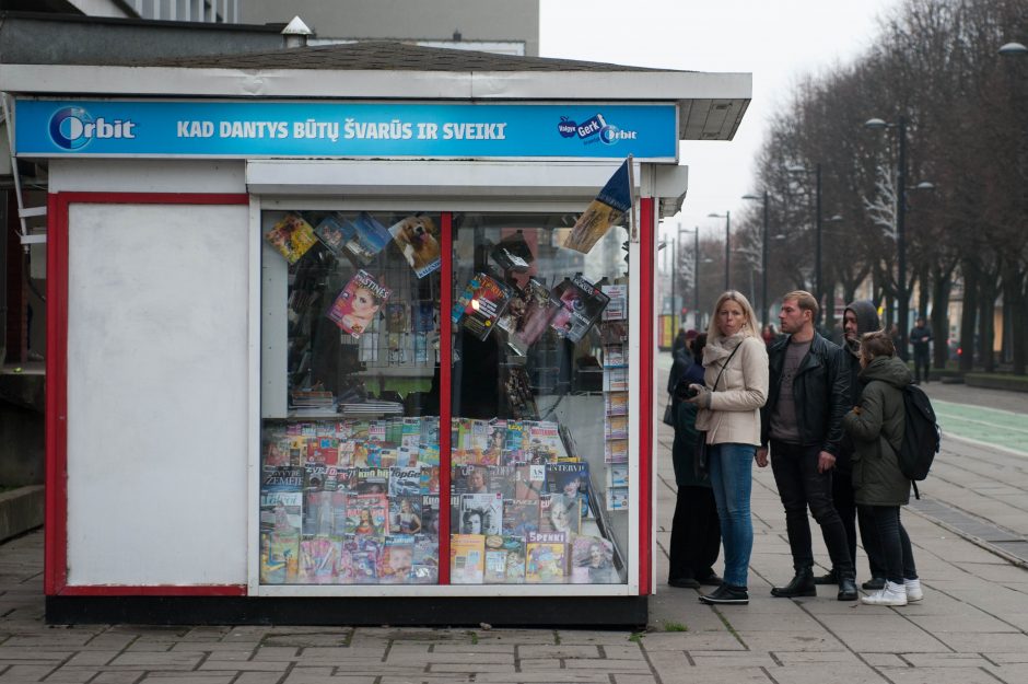 Naujas planas dėl kioskų baugina verslininkus