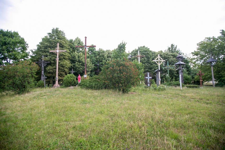 Išpuolis Kauno kryžių kalnelyje: išniekinta Švč. Mergelės Marijos statula