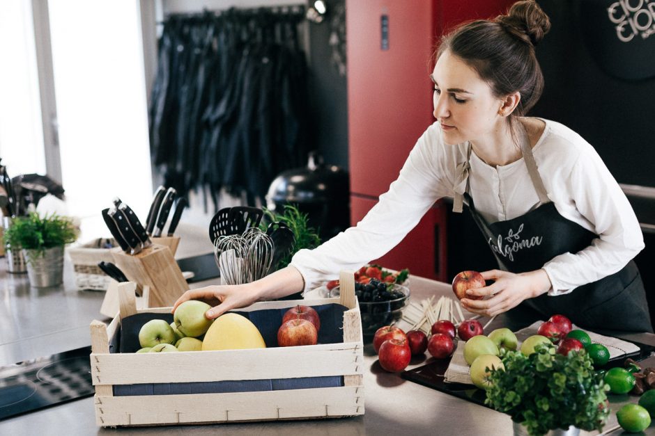 Floristikos ir kulinarijos virtuozė K. Samalė: leidžiu sau būti laiminga