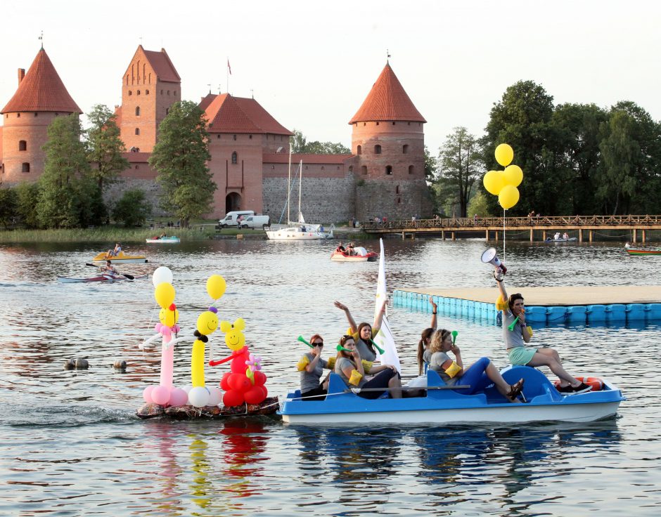 Senoji sostinė Trakai švenčia: reginiai už milijoną