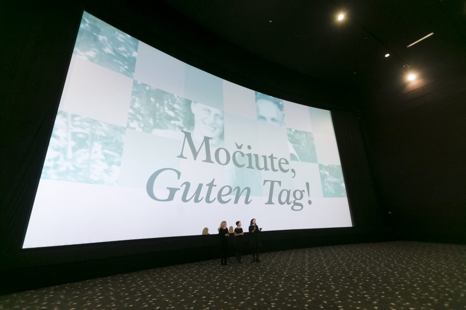 Įvyko dokumentinio filmo „Močiute, Guten Tag“ premjera 