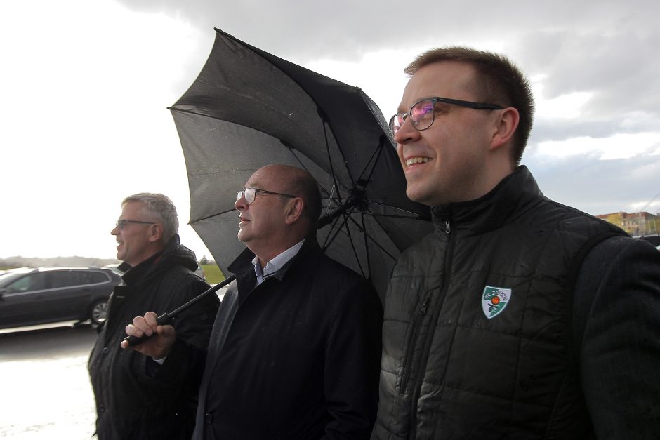 „Žalgirio“ arenos užrašą įžiebti pavyko ne iš karto