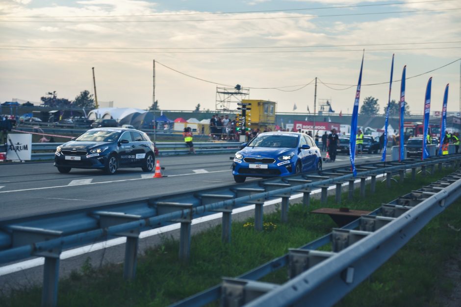 Žvaigždžių lenktynėse greičiausias – D. Laukys iš grupės 120