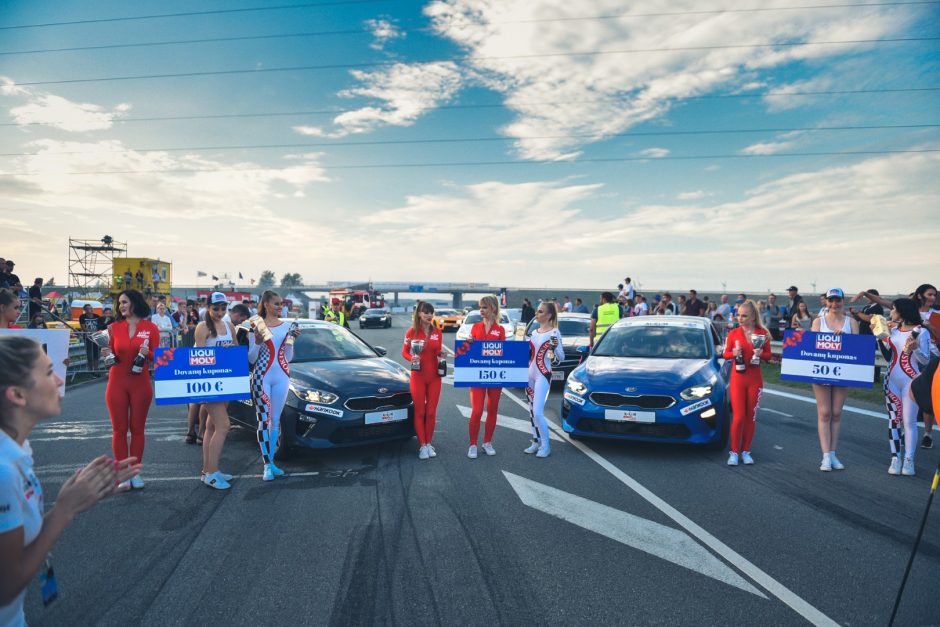 Žvaigždžių lenktynėse greičiausias – D. Laukys iš grupės 120