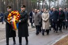 Vainikų padėjimo ceremonija Panerių memoriale