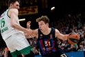 Varžovai: šį Eurolygos sezoną „Žalgiris“ su „Barcelona“ pasidalijo po pergalę. 