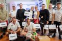 Čempionai: finalo turnyre „Top tennis club Pušynė“ tenisininkai įveikė visus varžovus.