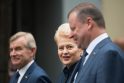 Viktoras Pranckietis (kairėje), Dalia Grybauskaitė, Saulius Skvernelis