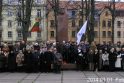 Kasmet sausio 1-osios rytą aktyviausi klaipėdiečiai susirenka prie K.Donelaičio paminklo. 