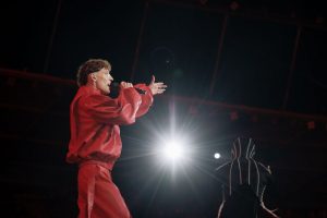 Dariaus ir Girėno stadionas ošia: ant kojų visus sukėlė Silvester Belt ir garsusis „Luktelk“