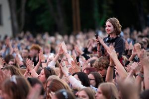 Mokslo metų startas Kaune: krepšinio rekordas, šokiai ir galingas koncertas