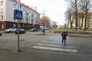 Į eismo įvykius patekusių vaikų – mažiau