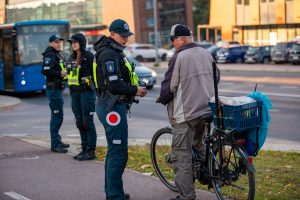 Reido metu Klaipėdoje – septyniolika pažeidimų