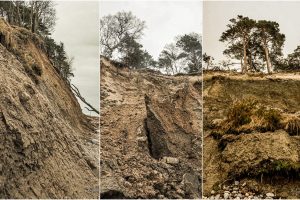 Pajūryje prie Klaipėdos – įspūdingi vaizdai