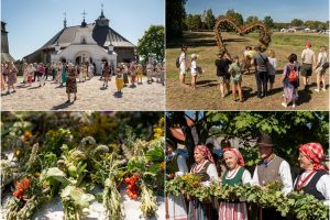 Žolinė Rumšiškėse: nuo pievų puokščių, iki kelionių laiku