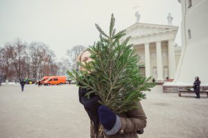 „Parsinešk Kalėdas į savo namus“: eglišakių dalijimo vietų – daugiau nei 50